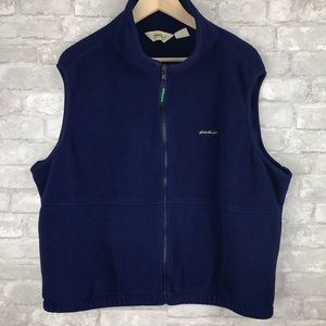 Eddie Bauer | Ebtek Men's Fleece Vest Blue XL